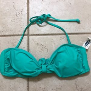 Teal bathing suit
